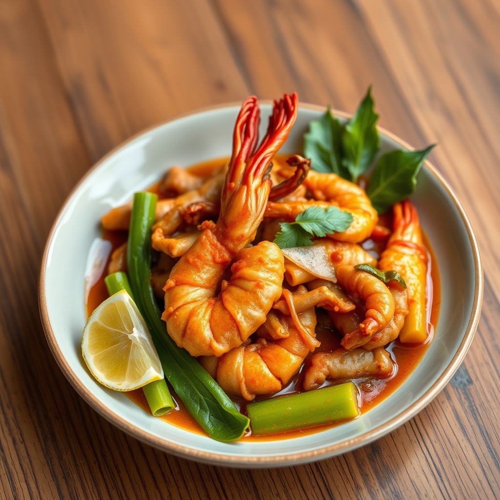 Udang Saus Padang