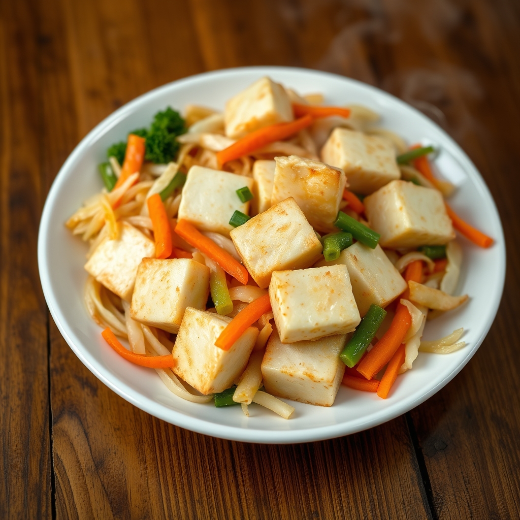 Langkah 1 untuk Tumis Tahu Telur Sayur Sederhana