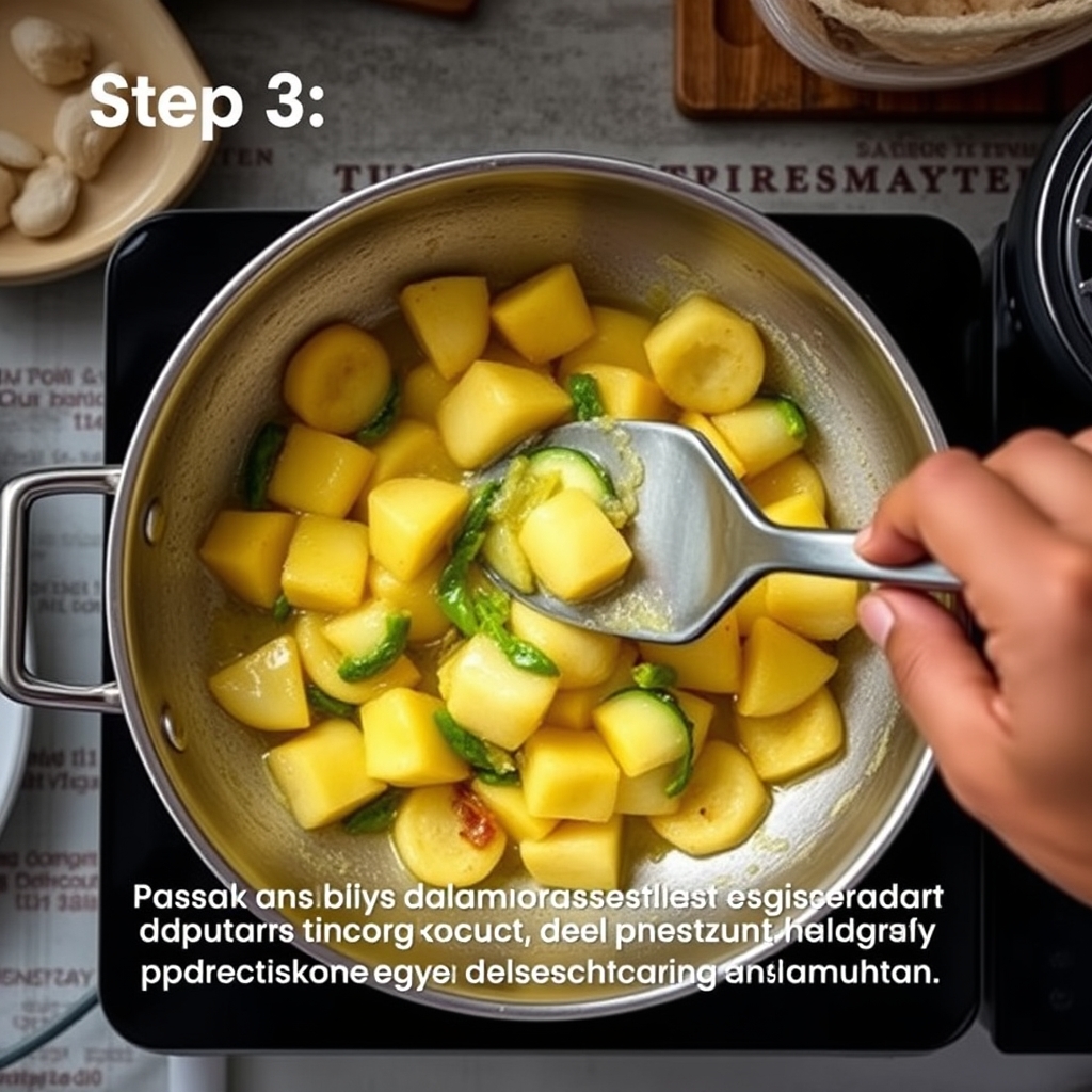 Langkah 3 untuk Tumis Buncis Telur Sederhana